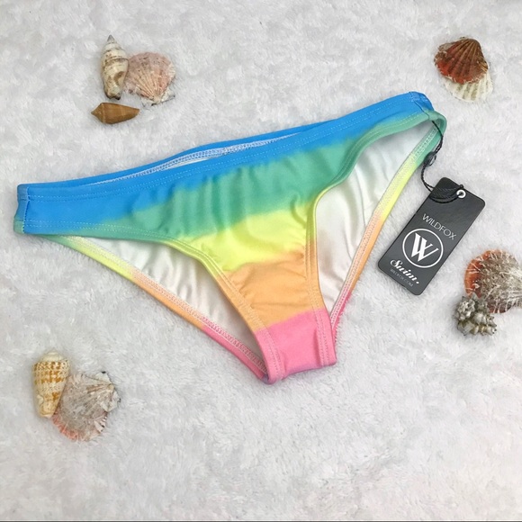 Wildfox Other - NWT Wildfox Rainbow bikini bottom XS